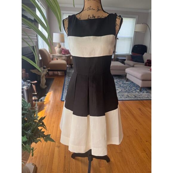NWT Kate‎ Spade Colorblock Gayle Fit & Flare DRESS 4 (DR100 - Picture 1 of 9